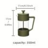350ml Single-Piece French Press – Random Colour