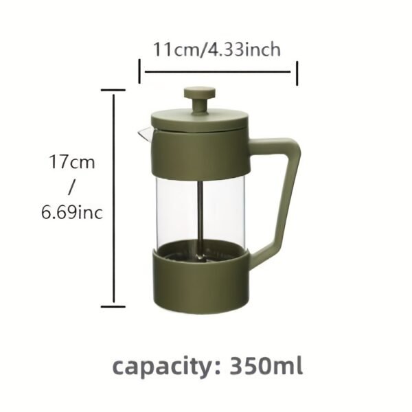 350ml Single-Piece French Press – Random Colour