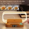 Shenzhi Tech LED 3-in-1 Wireless Charging Lamp with Digital Clock