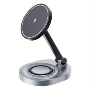 15W Magnetic Multi-Device Wireless Charging Station