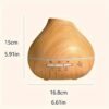 Large Capacity Wood Grain Aroma Diffuser