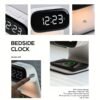 Multifunctional LED Warm Light Night Light Alarm Clock