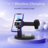 3-in-1 Fast Charging Station with Folding Stand