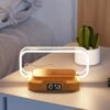 Shenzhi Tech LED 3-in-1 Wireless Charging Lamp with Digital Clock