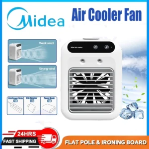 Portable USB Air Cooler & Mist Fan