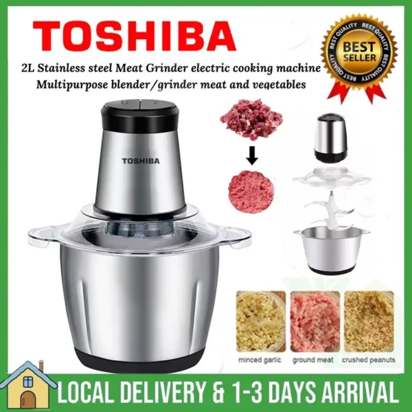 Toshiba Electric Meat Grinder & Food Processor