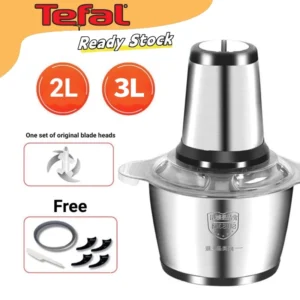 Stainless Steel Electric Meat Grinder & Food Processor
