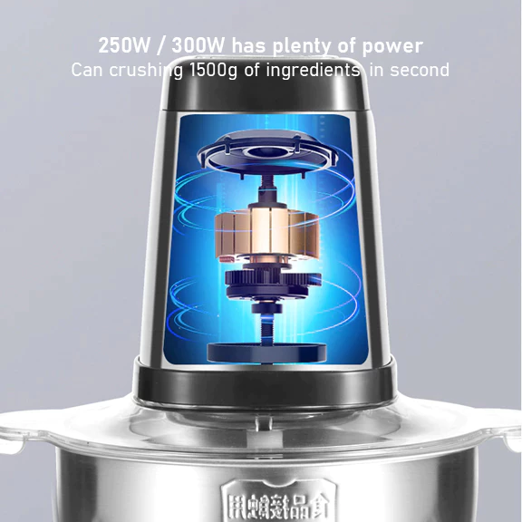 Toshiba Multifunctional Electric Meat Grinder & Food Mixer 2L