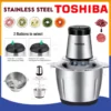 Toshiba Multifunctional Electric Meat Grinder & Food Mixer 2L