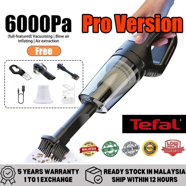 Tafel Cordless 3-in-1 Handheld Vacuum Cleaner